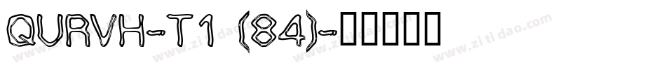 QURVH-T1 (84)字体转换